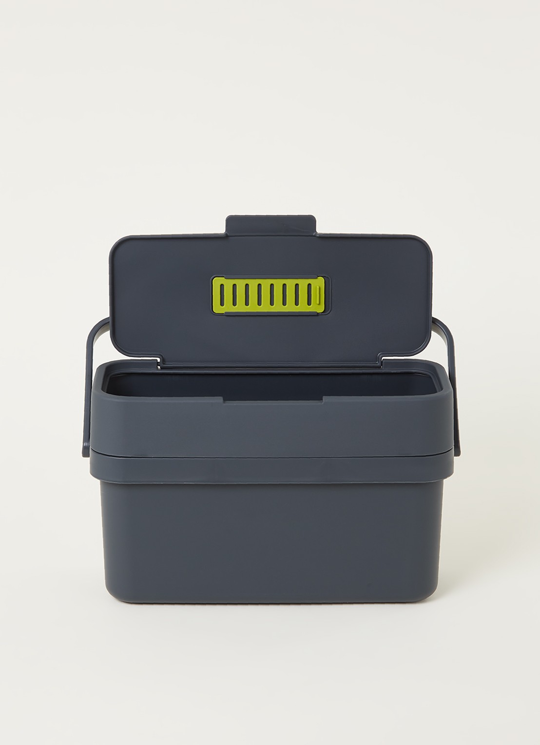Joseph Joseph Compo 4 prullenbak 4 liter - voorkant 2 donkergrijs