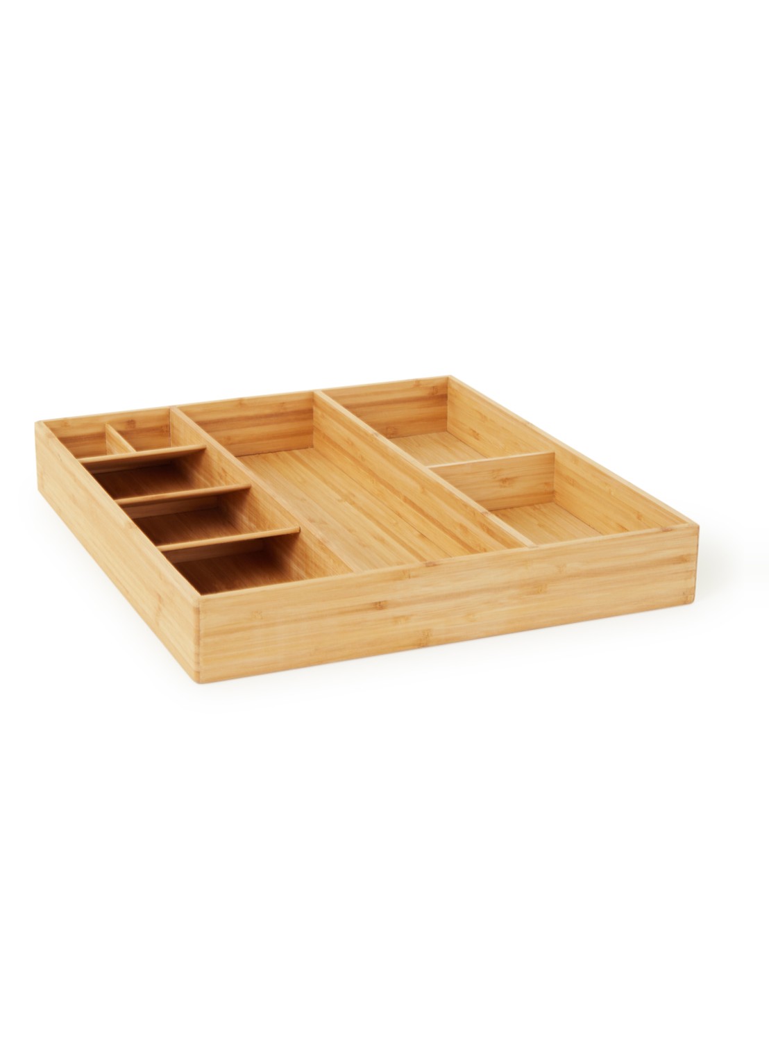 Joseph Joseph DrawerStore keukengerei organiser van bamboe - voorkant camel