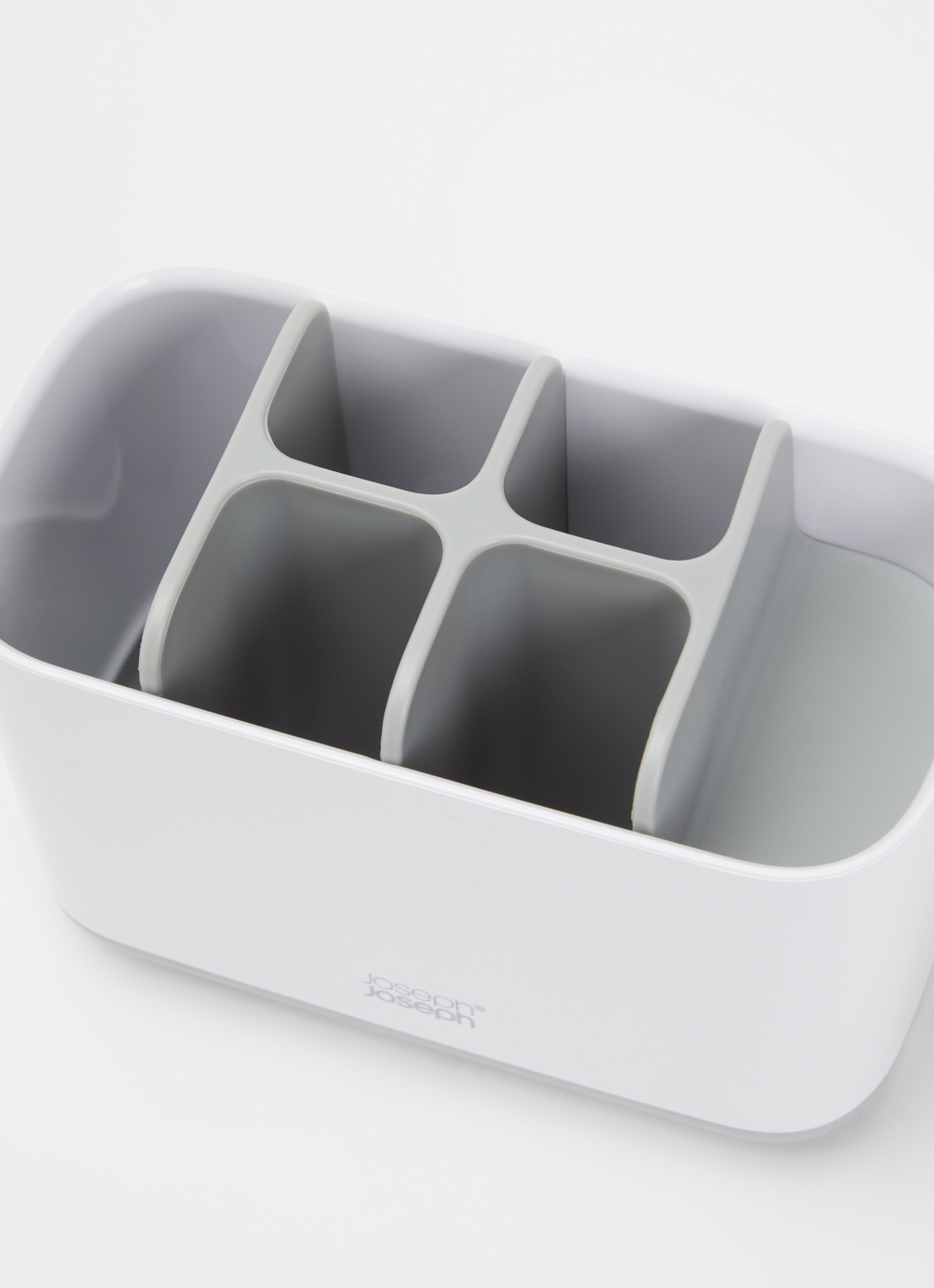 Joseph Joseph EasyStore Large tandenborstelhouder  - voorkant 2 wit