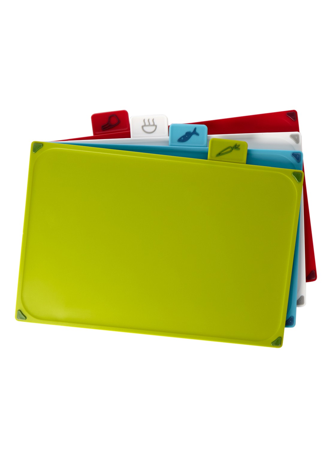 Joseph Joseph Index snijplank 31 x 21 cm set van 4 - detail 2 multicolor
