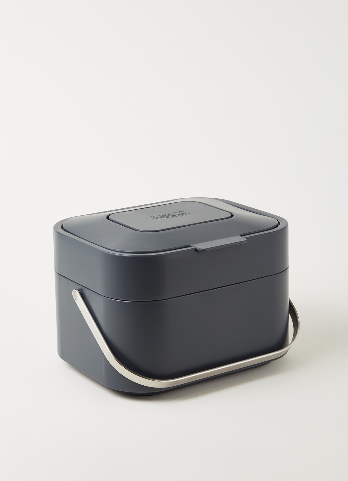 Joseph Joseph IntelligentWaste Caddy prullenbak 4 liter - voorkant 2 antraciet