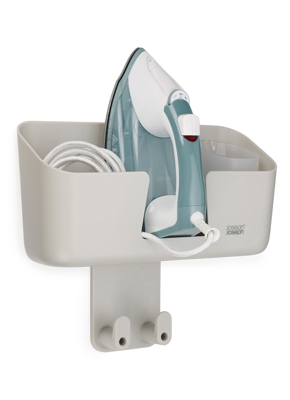 Joseph Joseph IronHub strijkijzerhouder - voorkant 6 beige
