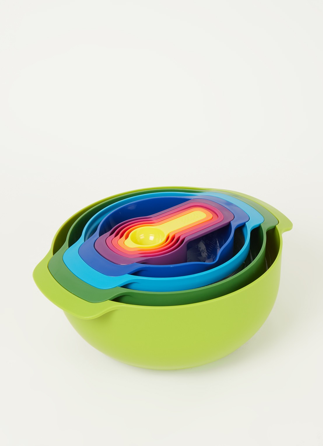 Joseph Joseph Nest 9 Plus kook- en bakset 9-delig - voorkant 2 multicolor