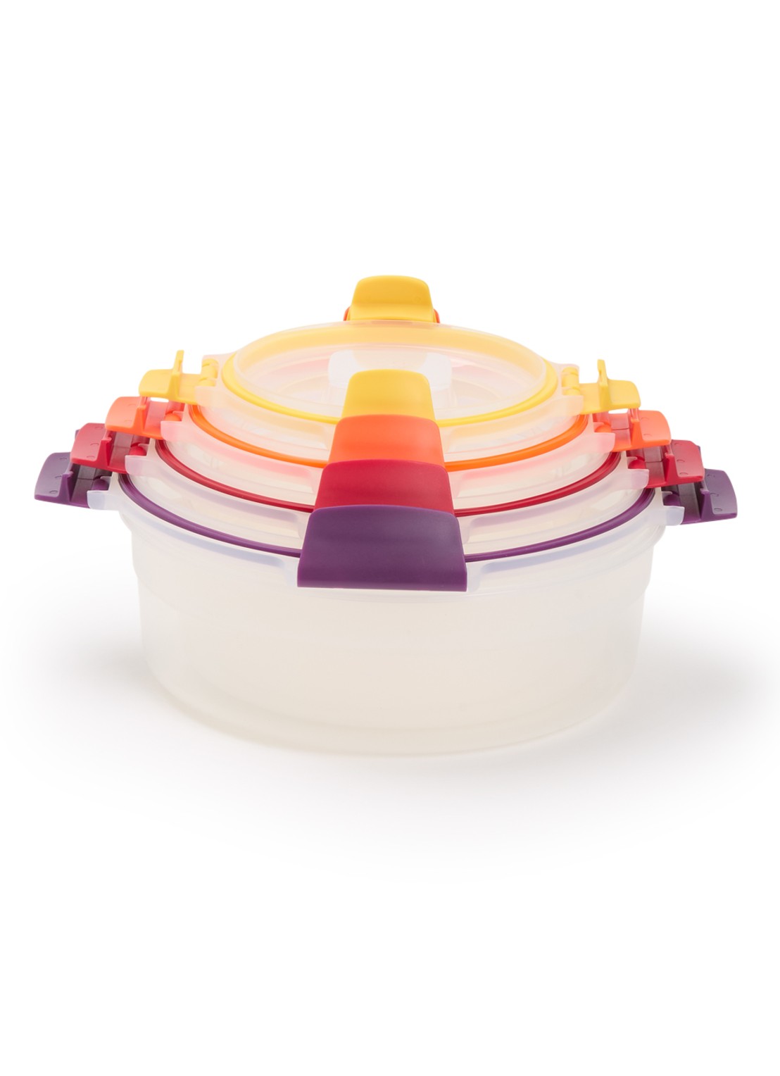 Joseph Joseph Nest Lock voorraaddoos set van 4 - voorkant multicolor