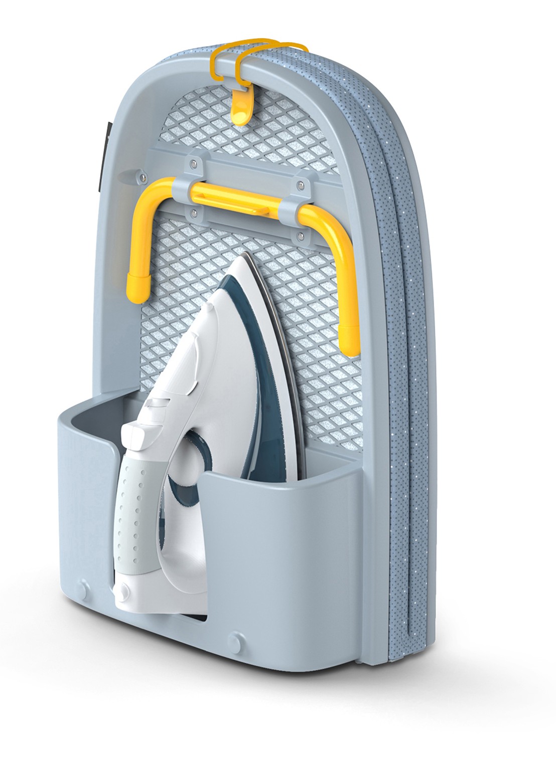 Joseph Joseph Pocket Folding strijkplank 90 x 33 cm - detail 5 blauw