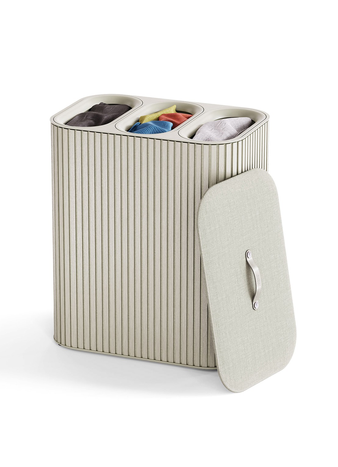 Joseph Joseph Tota Trio Luxe wasmand 73,5 cm - detail beige