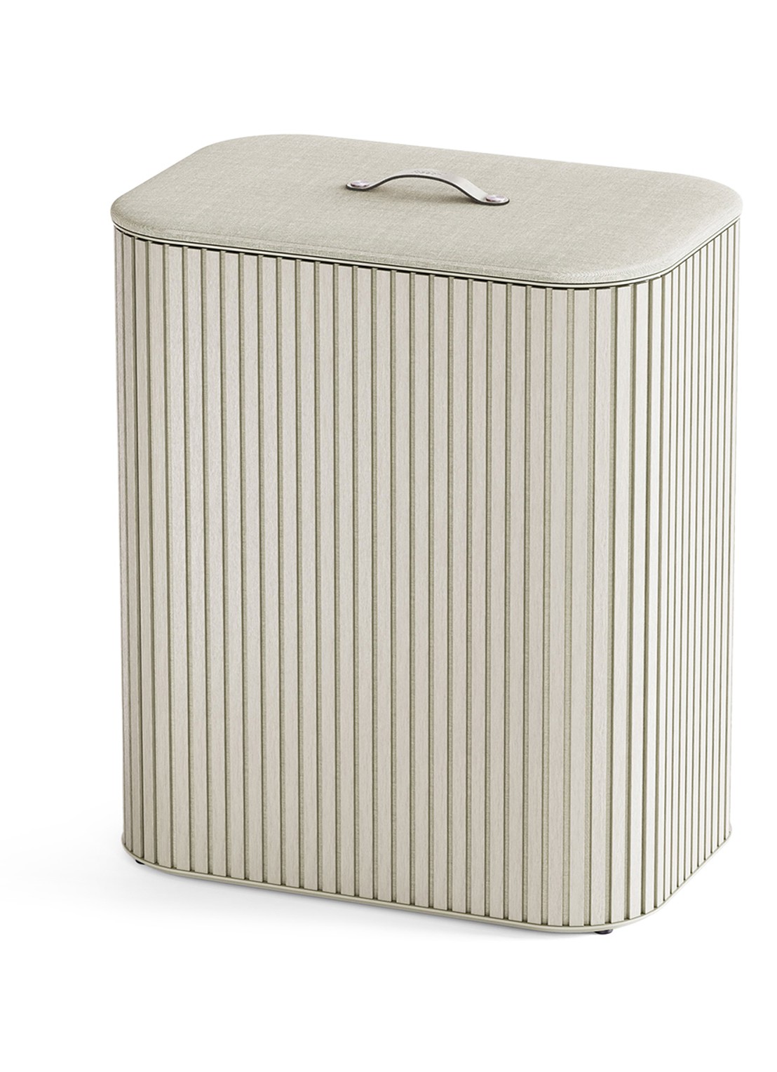 Joseph Joseph Tota Twin Luxe wasmand 73,5 cm - achterkant beige