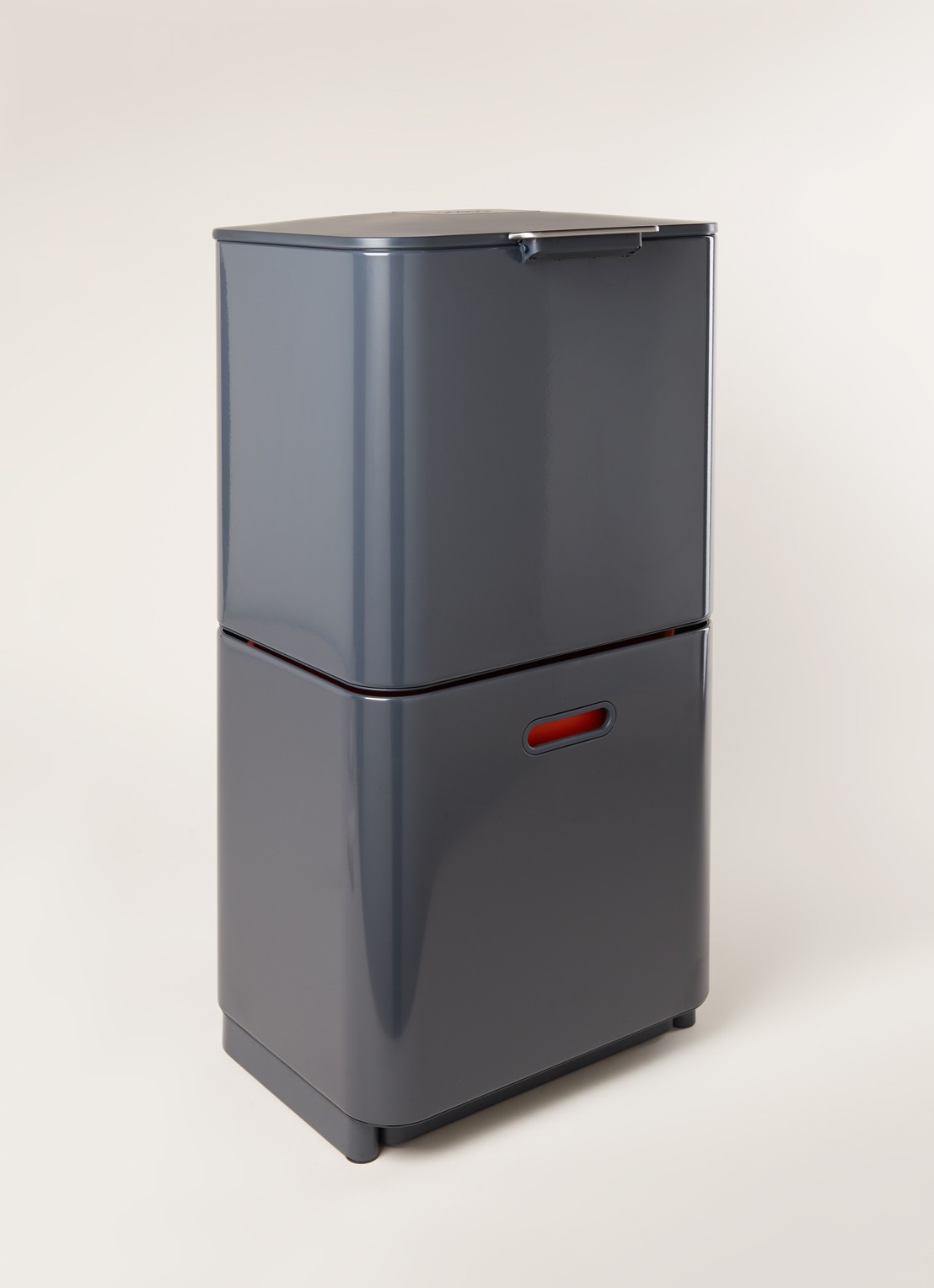 Joseph Joseph Totem Max prullenbak 60 liter - voorkant 2 donkergrijs