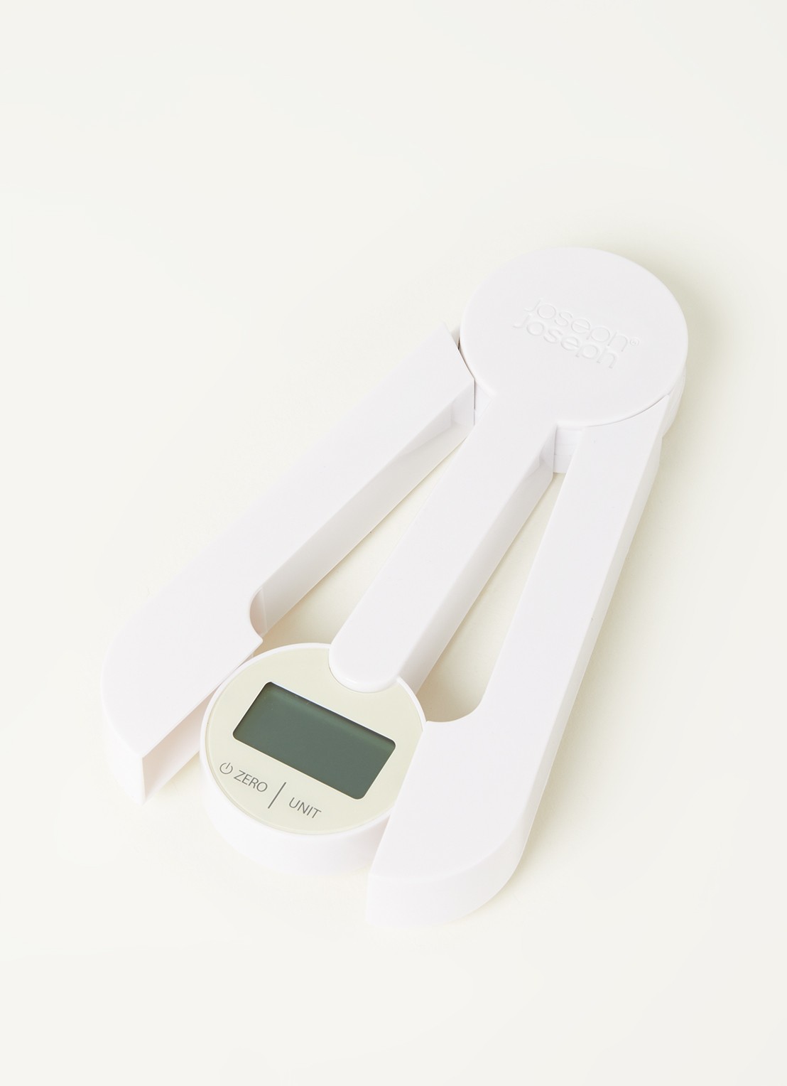 Joseph Joseph TriScale opvouwbare digitale keukenweegschaal - detail wit