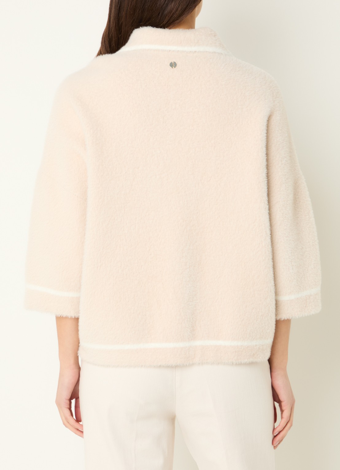 Joseph Ribkoff Jack met steekzakken - achterkant beige