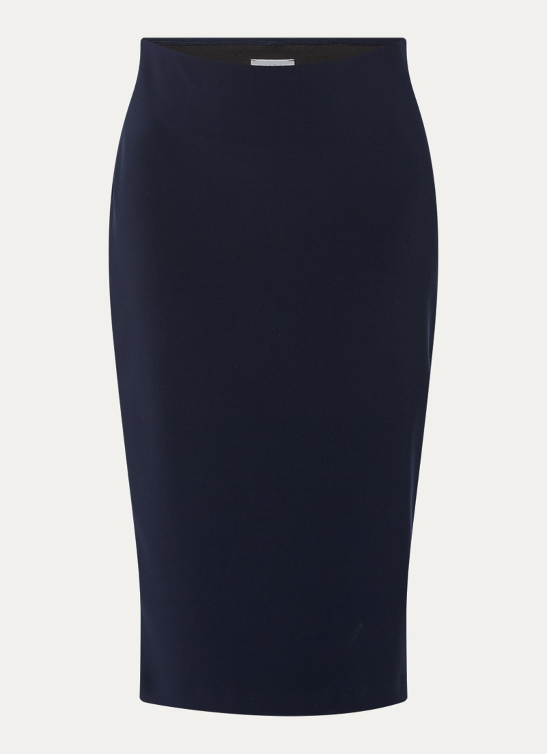 Joseph Ribkoff Midi rok met split - voorkant 2 donkerblauw
