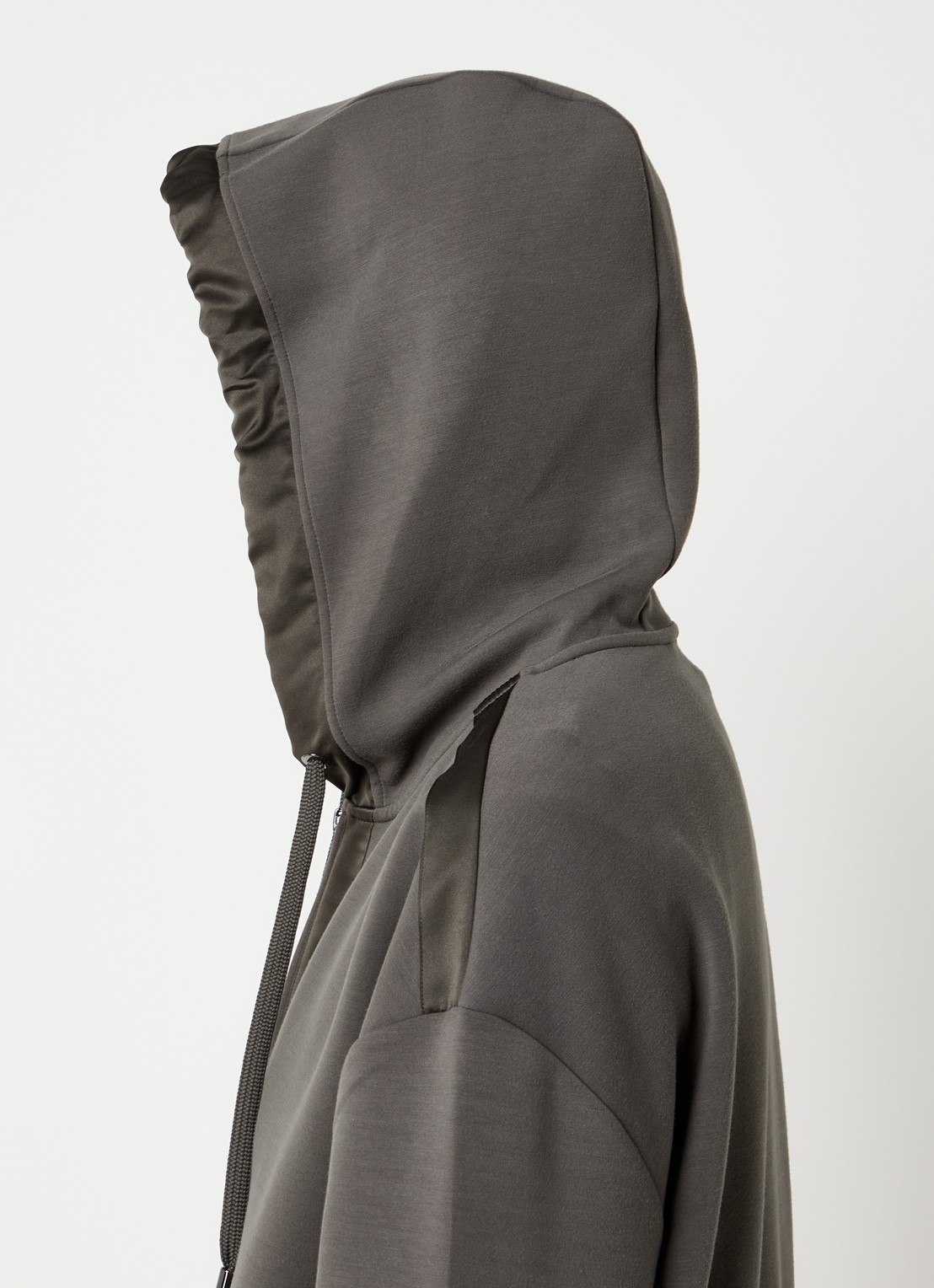 Joseph Ribkoff Sweatvest met opgestikte zakken - detail 2 olijfgroen