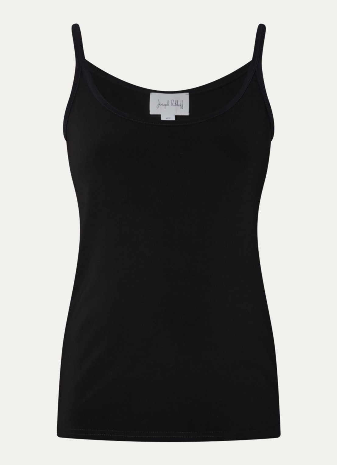 Joseph Ribkoff Tanktop met ronde hals - voorkant zwart