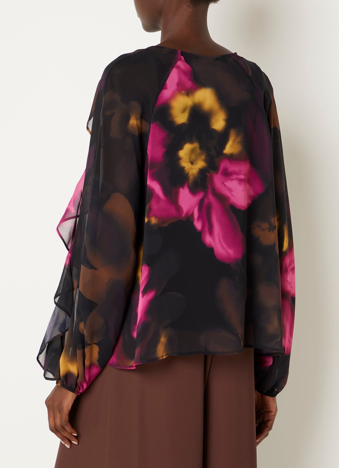 Joseph Ribkoff Top met print - achterkant zwart
