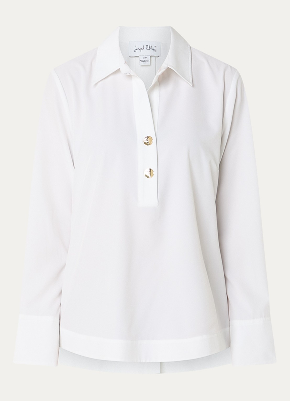 Joseph Ribkoff Tuniek met trompetmouw  - voorkant 2 wit