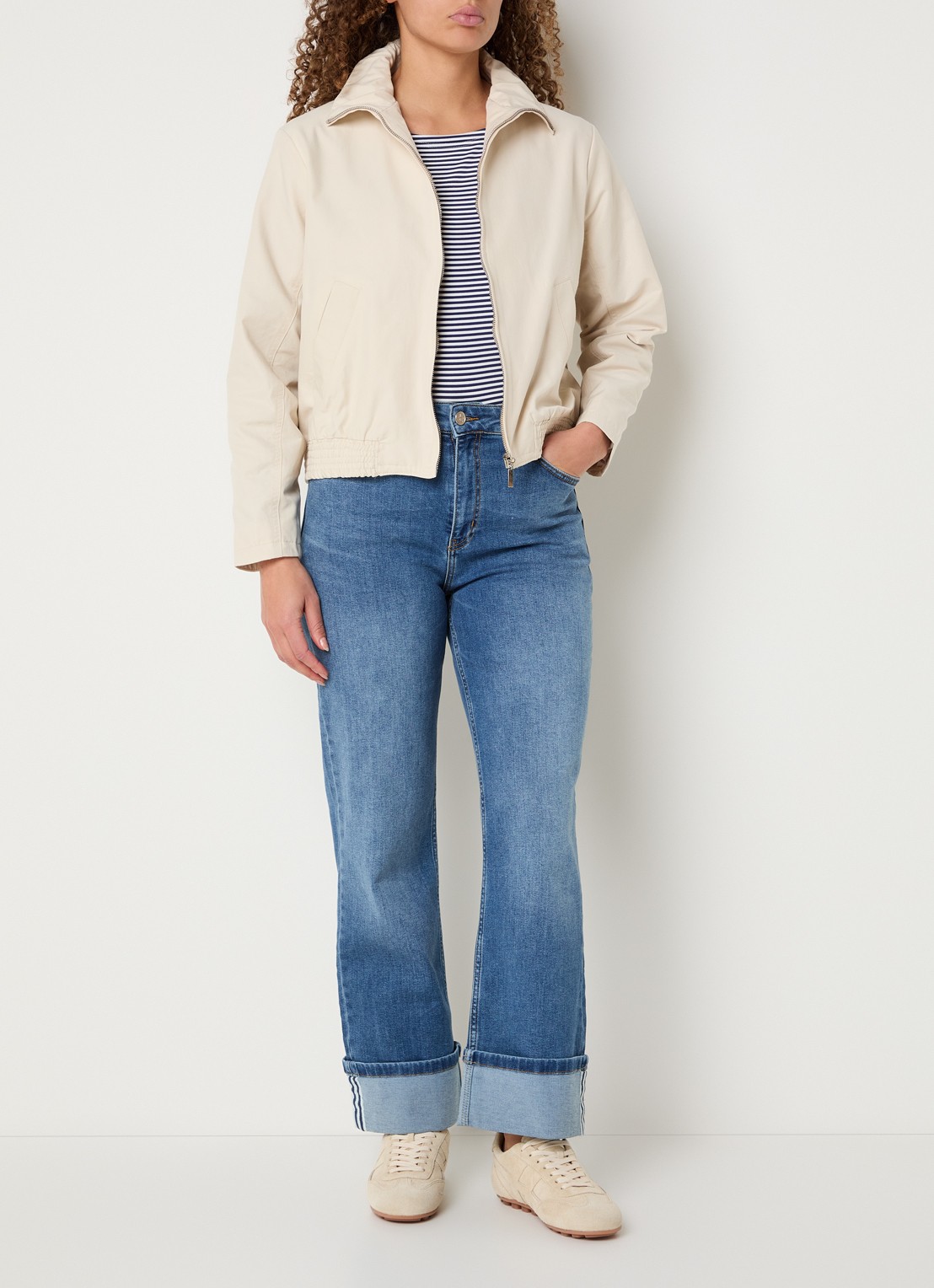 Josephine & Co Bob jack met steekzakken - voorkant 4 beige
