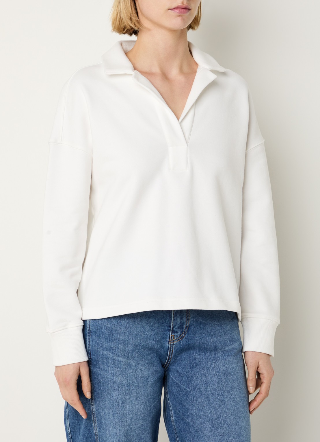 Josephine & Co Bodi sweater met polokraag - detail 4 wit