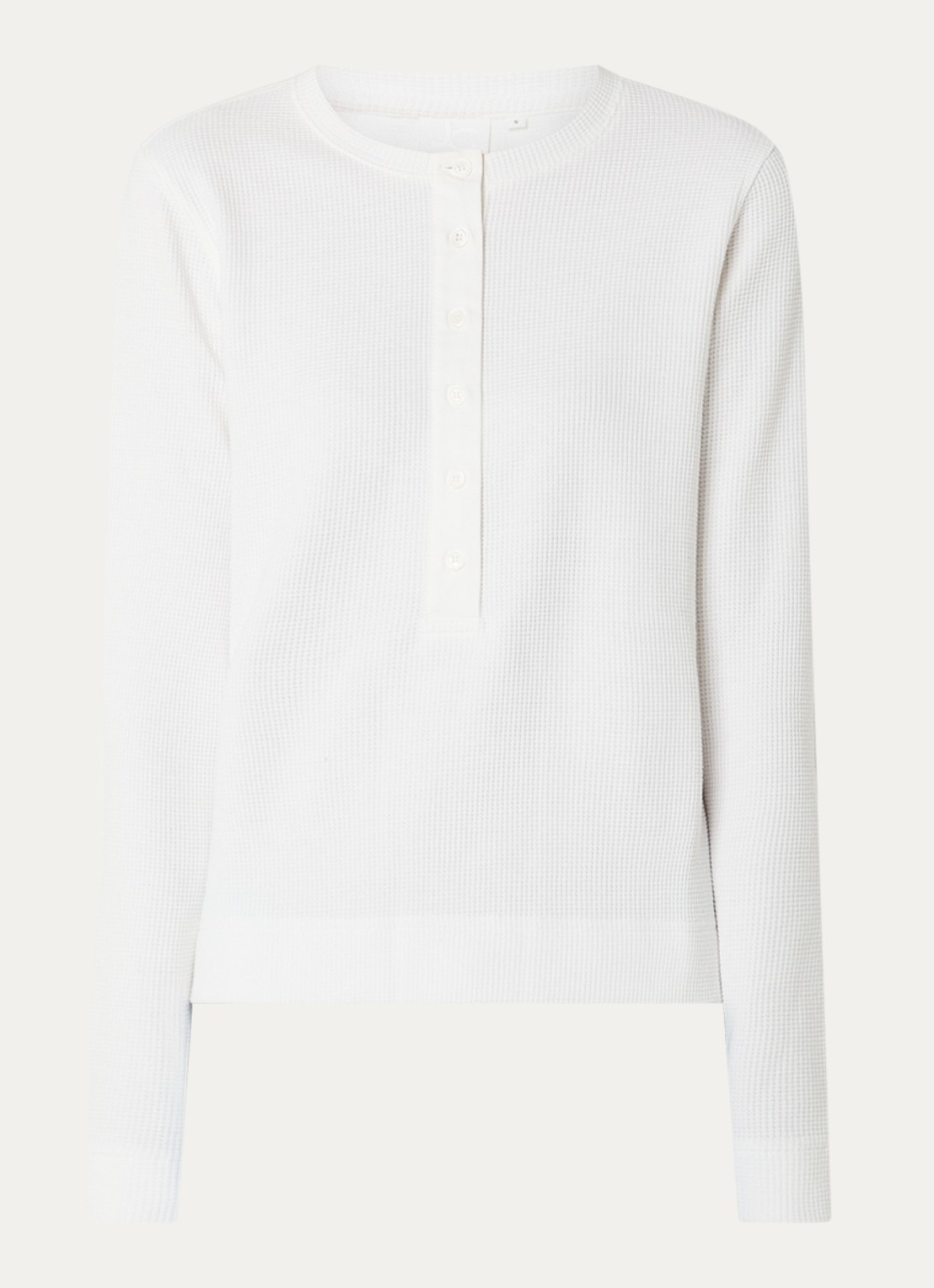 Josephine & Co Boyd longsleeve met structuur - voorkant 3 wit