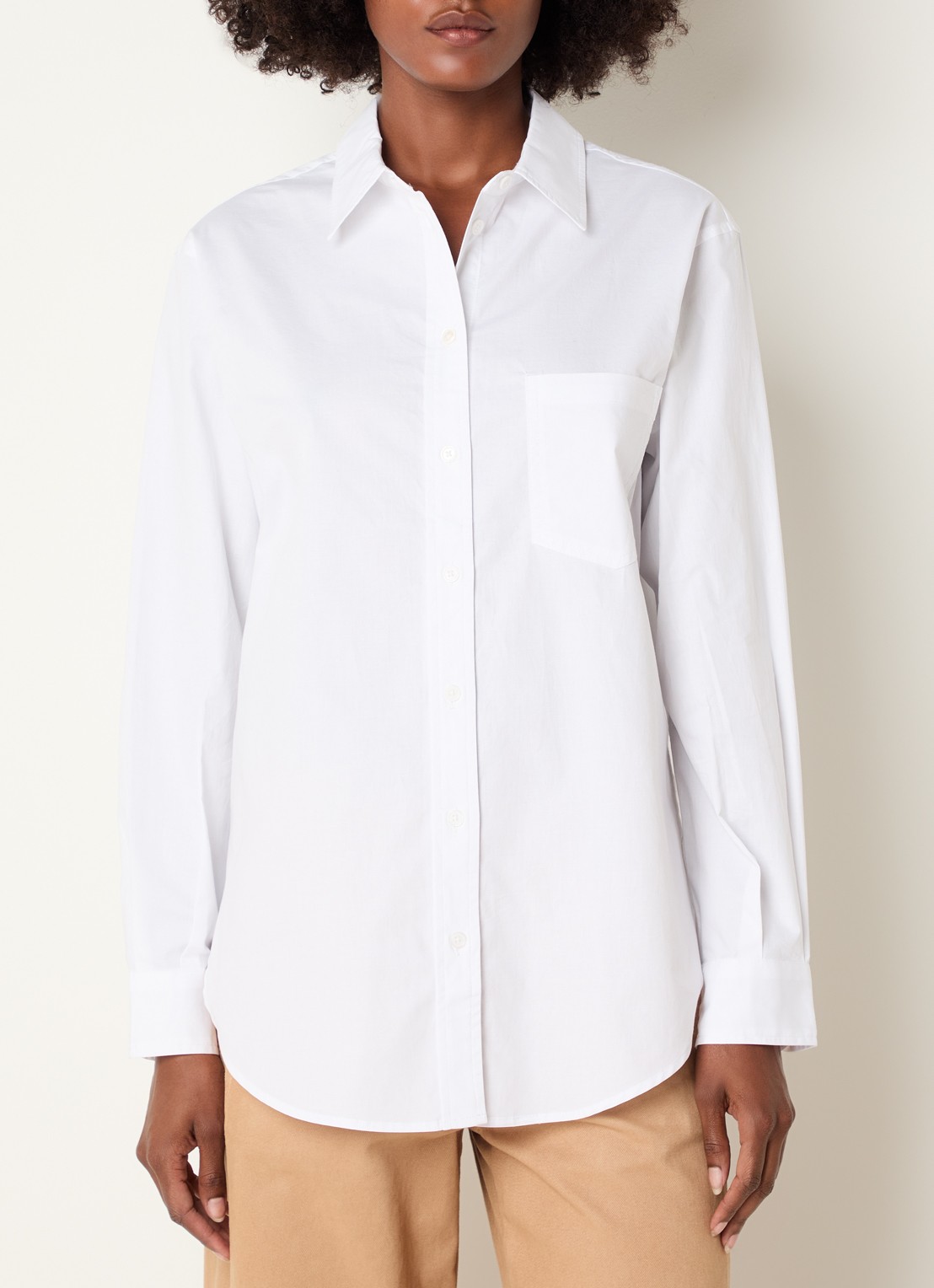 Josephine & Co Casa blouse met borstzak - detail 3 wit