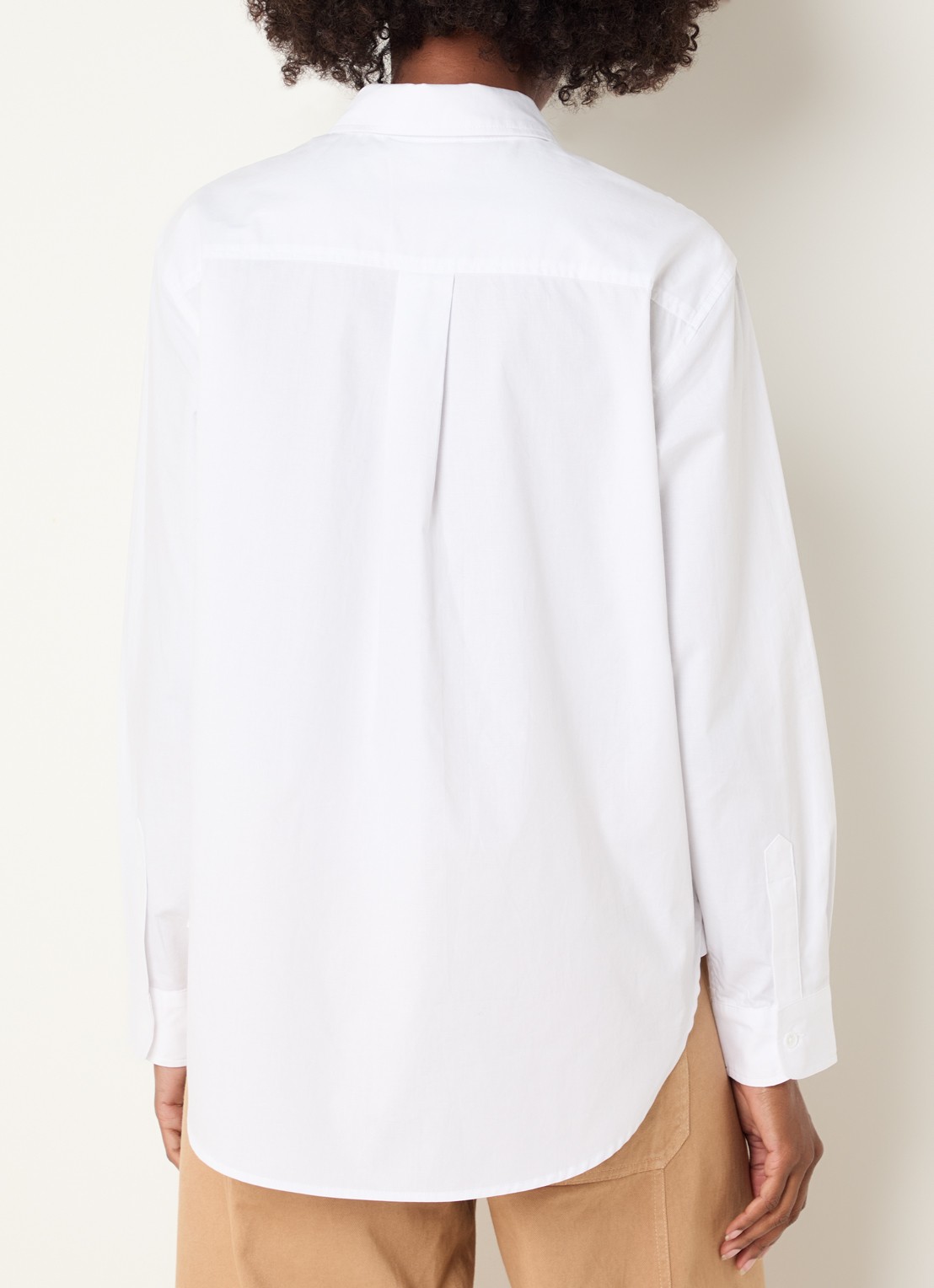 Josephine & Co Cass blouse met borstzak - achterkant wit