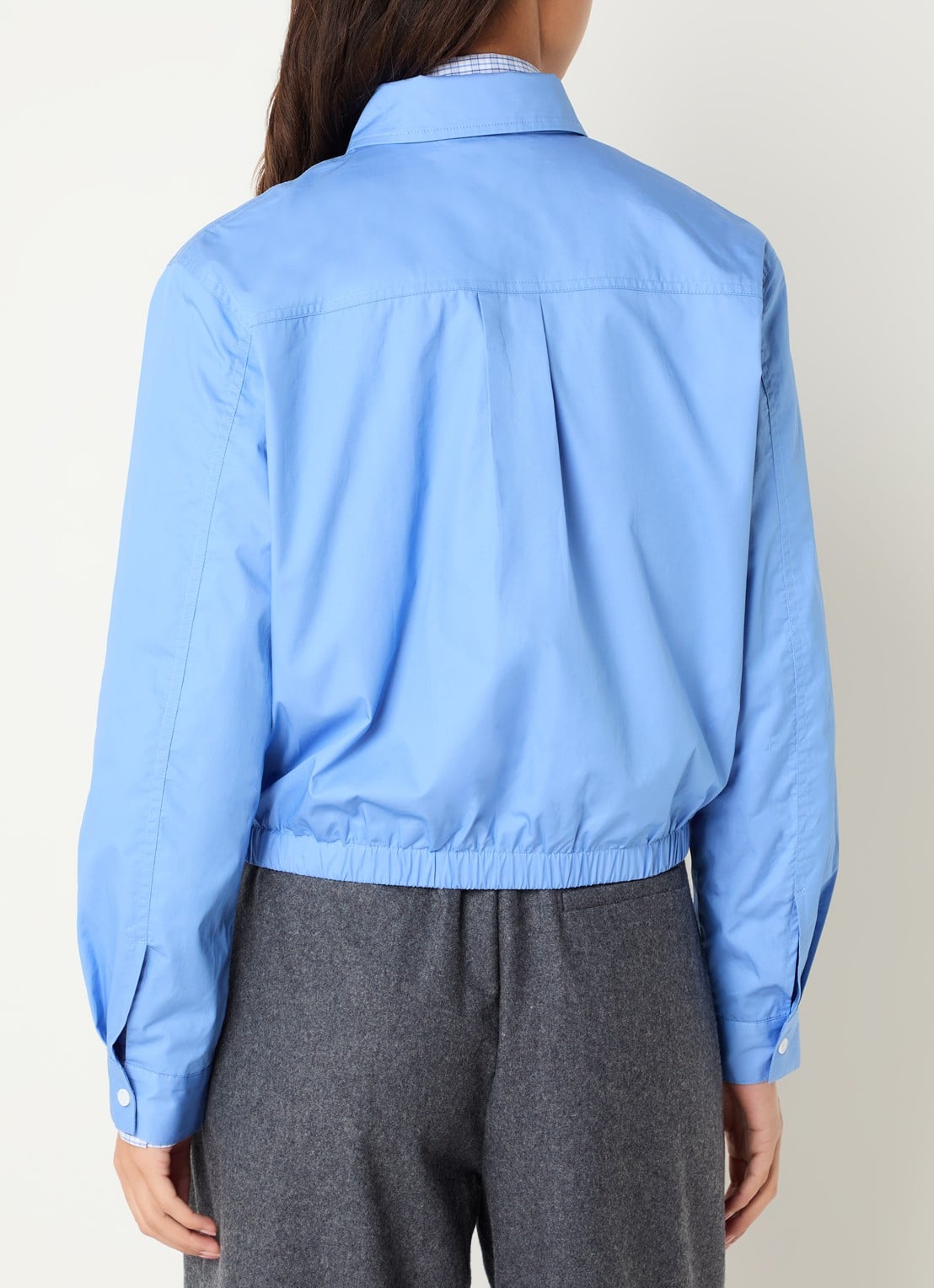 Josephine & Co Jack met logo en steekzakken - achterkant 4 blauw