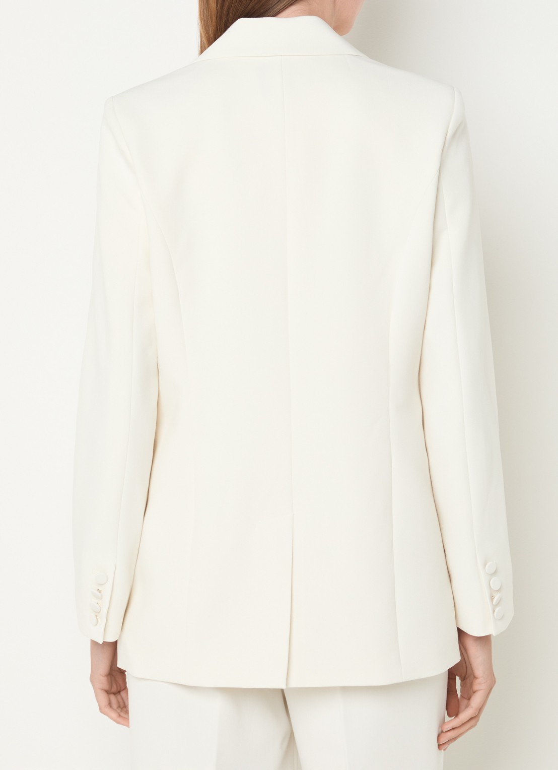 JOSH V Dillen double-breasted blazer - achterkant 3 creme
