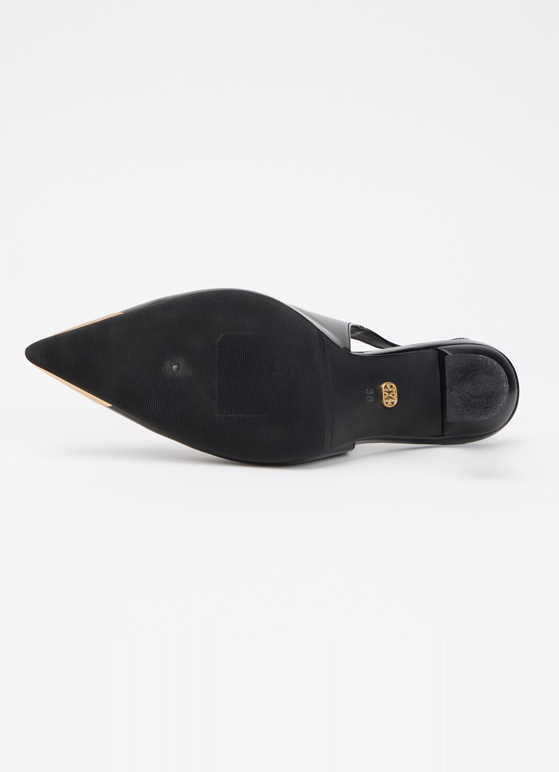 JOSH V Eleanna slingback met metallic details  - detail 5 zwart