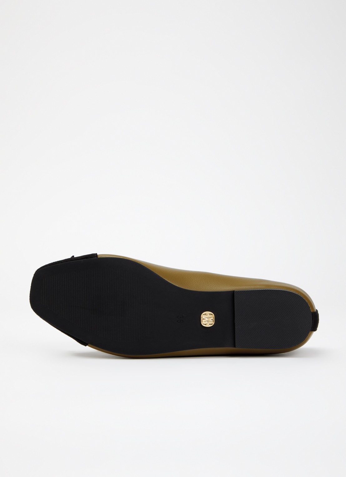 JOSH V Grace ballerina met logo - detail 5 mosgroen