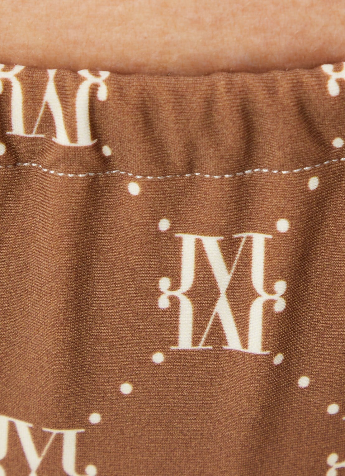 JOSH V Harlow brazillian bikinislip met logoprint - detail 5 bruin