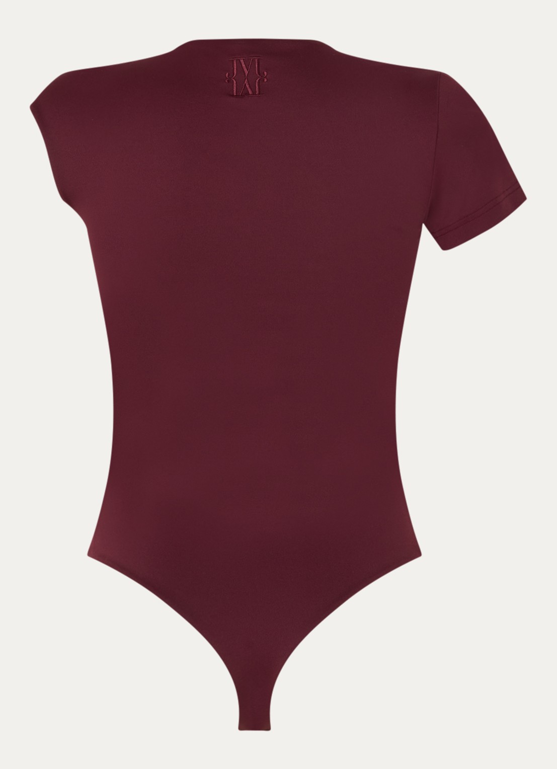 JOSH V Levi body met geknoopt detail - achterkant 2 bordeauxrood