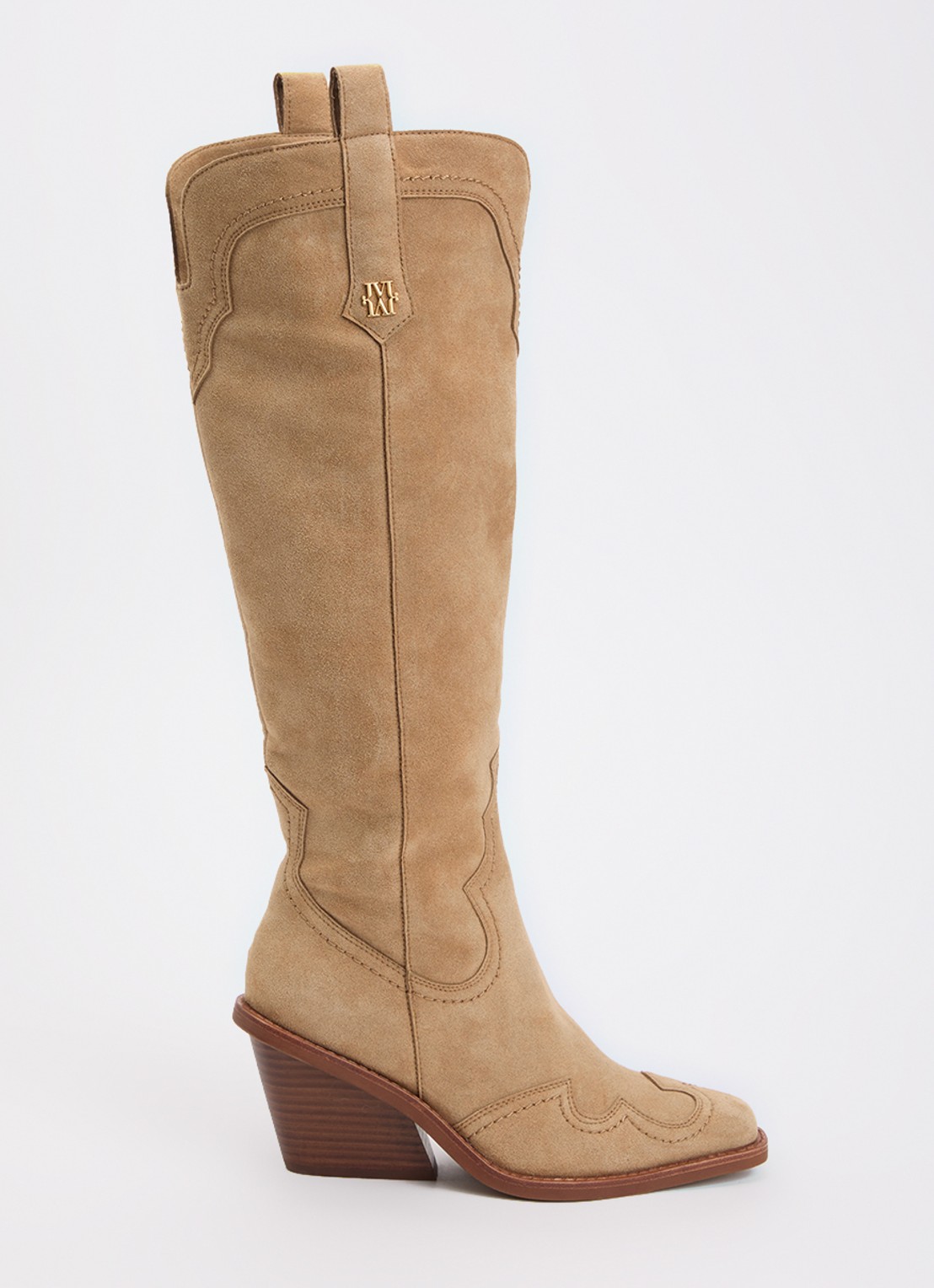 JOSH V Mara cowboylaars met logo - voorkant 3 camel
