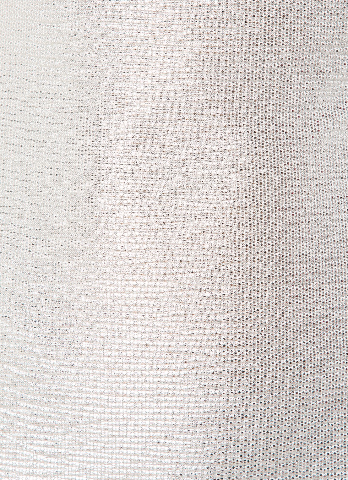 JOSH V Portia mini jurk met shoudervulling en lurex - detail 3 zilver