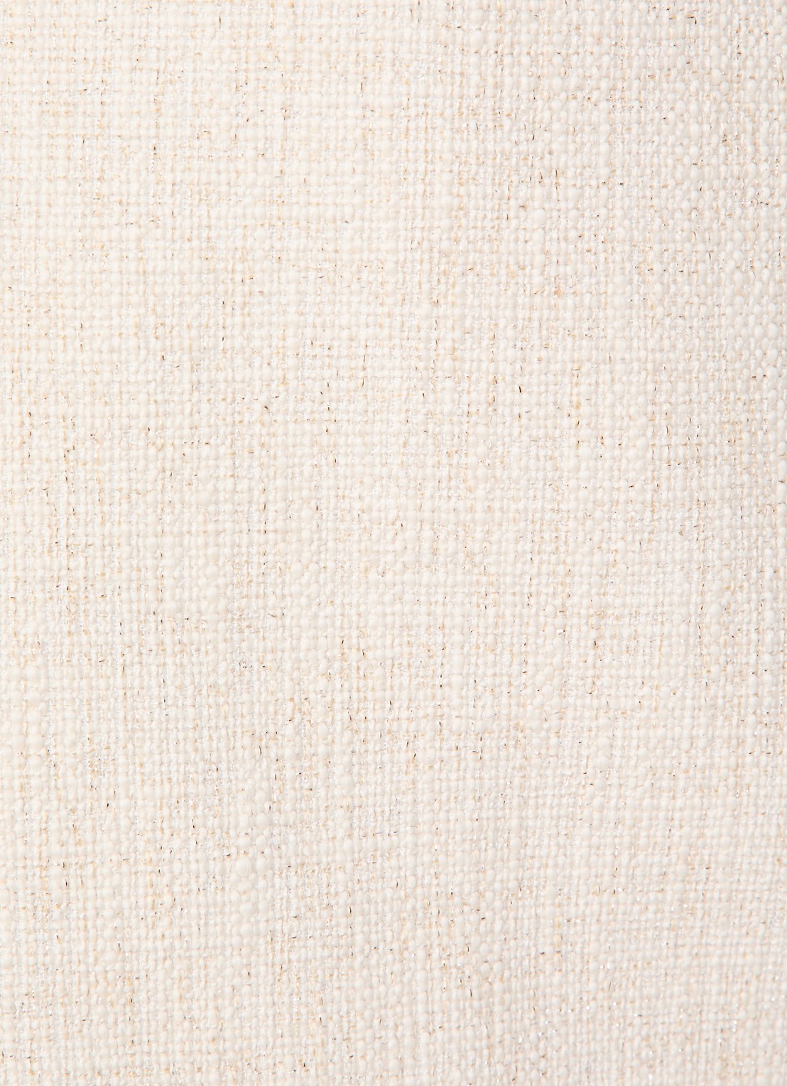 JOSH V Remi cropped blazer met tweed-look en lurex - detail 2 creme