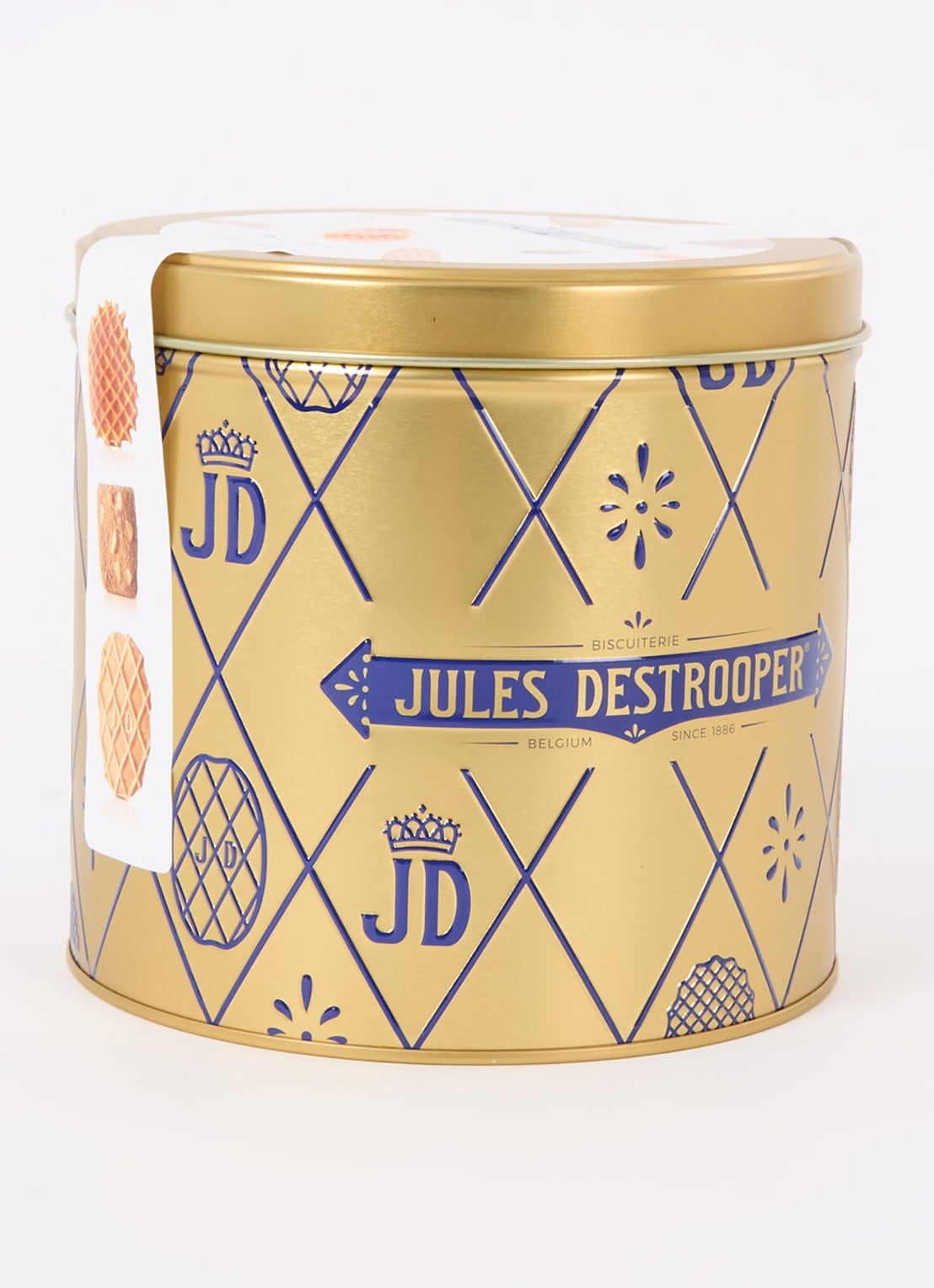 Jules Destrooper Jules' Tin koekjes in blik 200 gram - voorkant 2 undefined