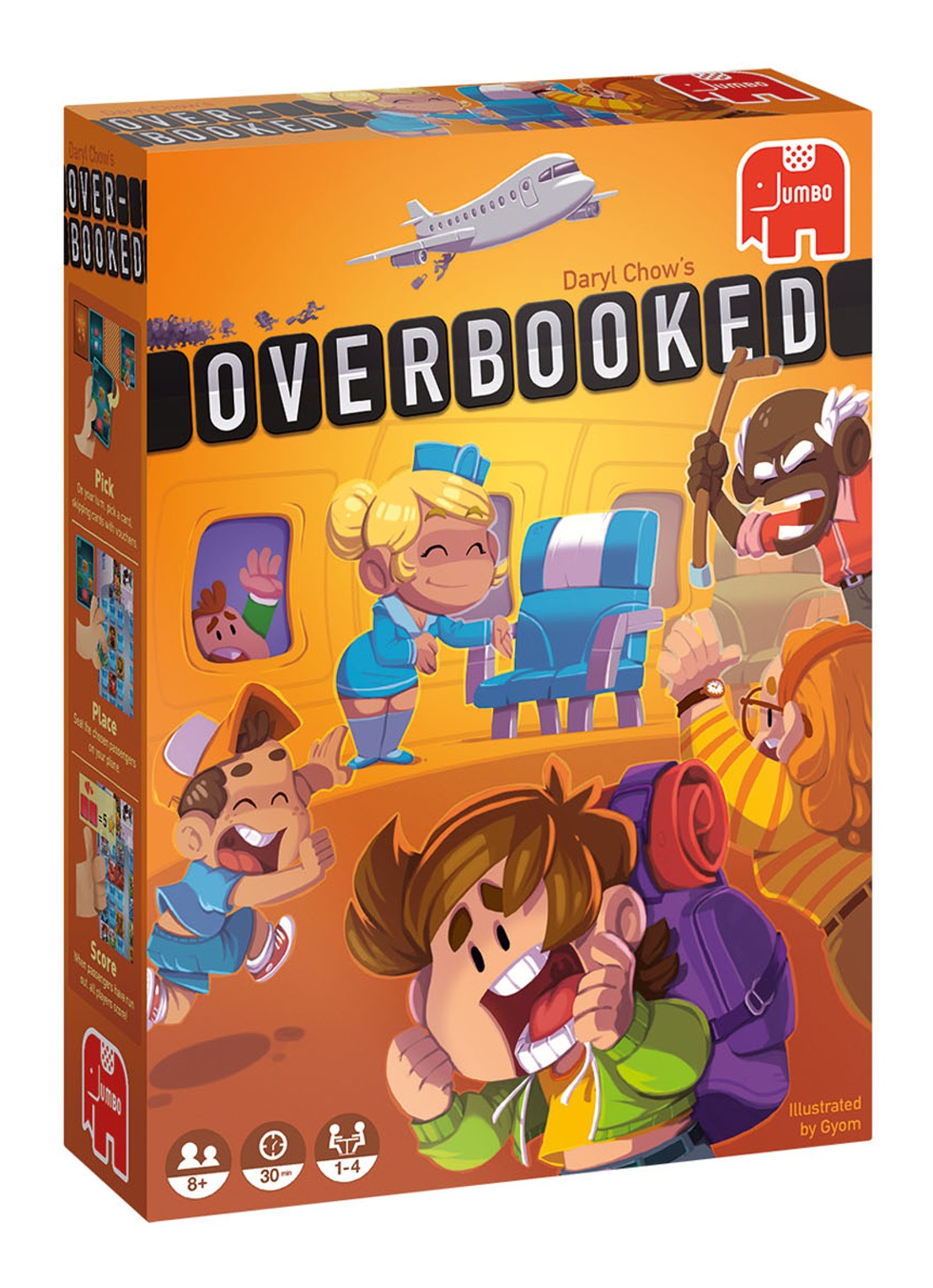 Jumbo Overbooked Strategie bordspel - voorkant undefined