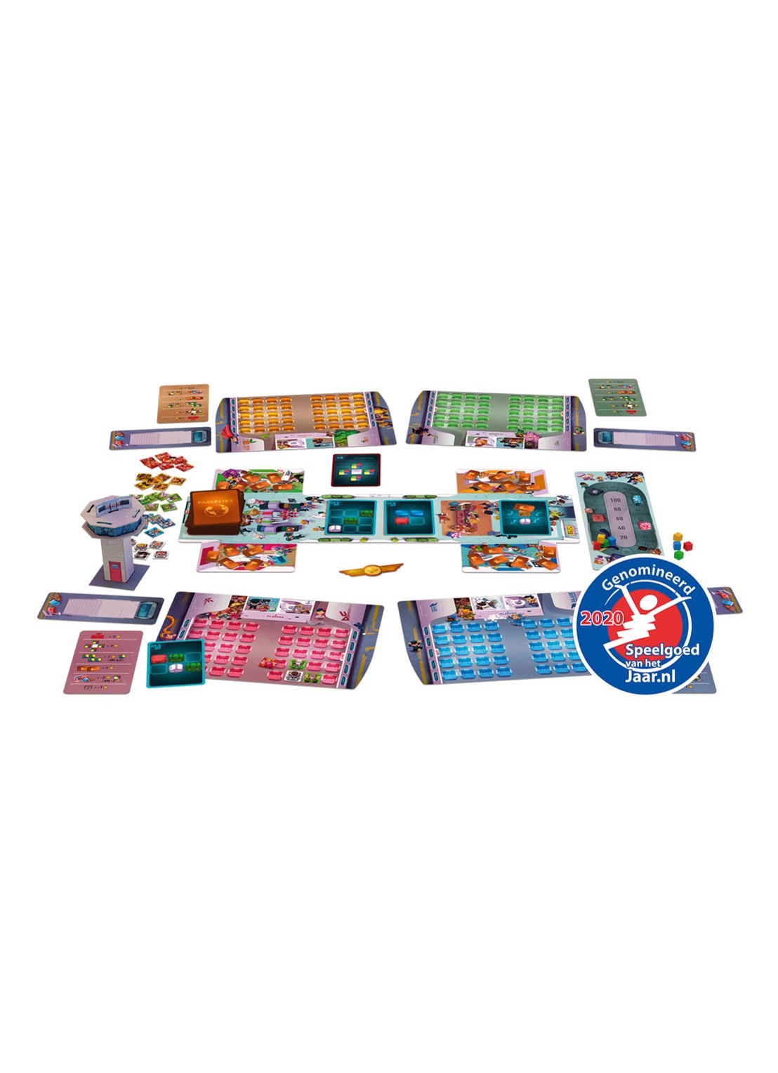 Jumbo Overbooked Strategie bordspel - voorkant 2 undefined
