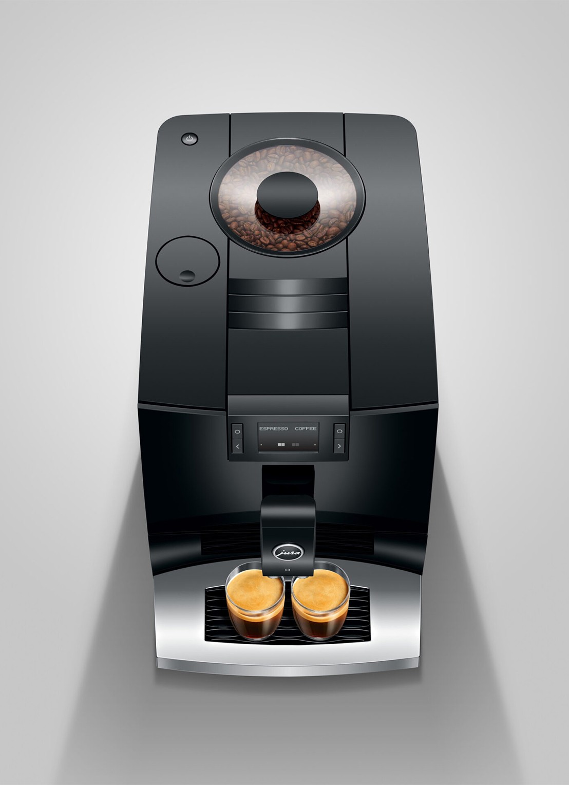JURA C3 Piano Black EA volautomatische koffiemachine - detail 4 zwart