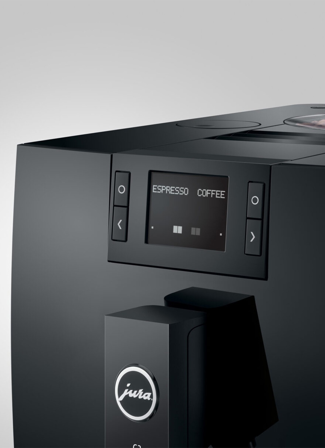 JURA C3 Piano Black EA volautomatische koffiemachine - detail 5 zwart