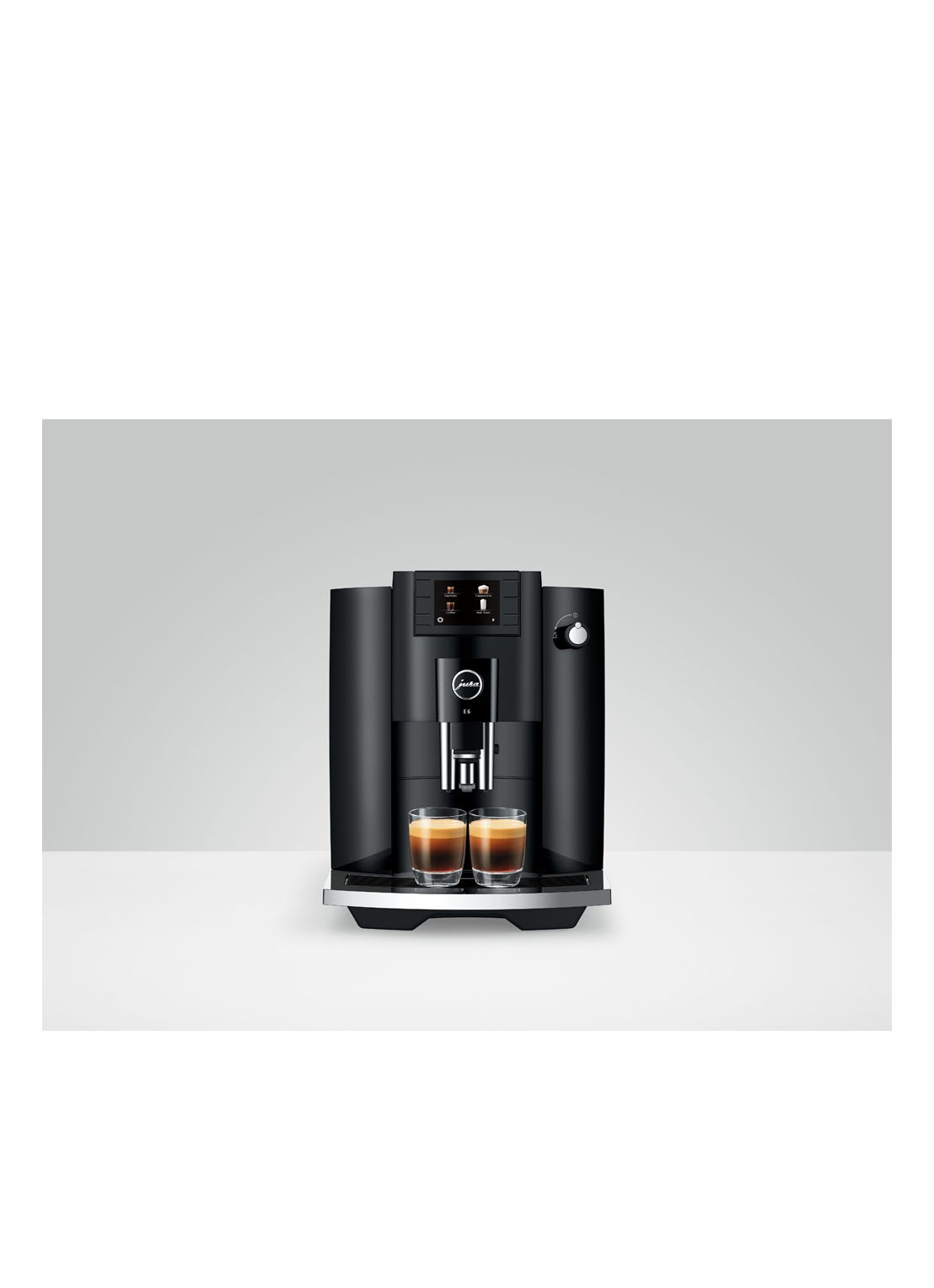 JURA E6 Piano Black EC volautomatische espressomachine - detail 6 zwart