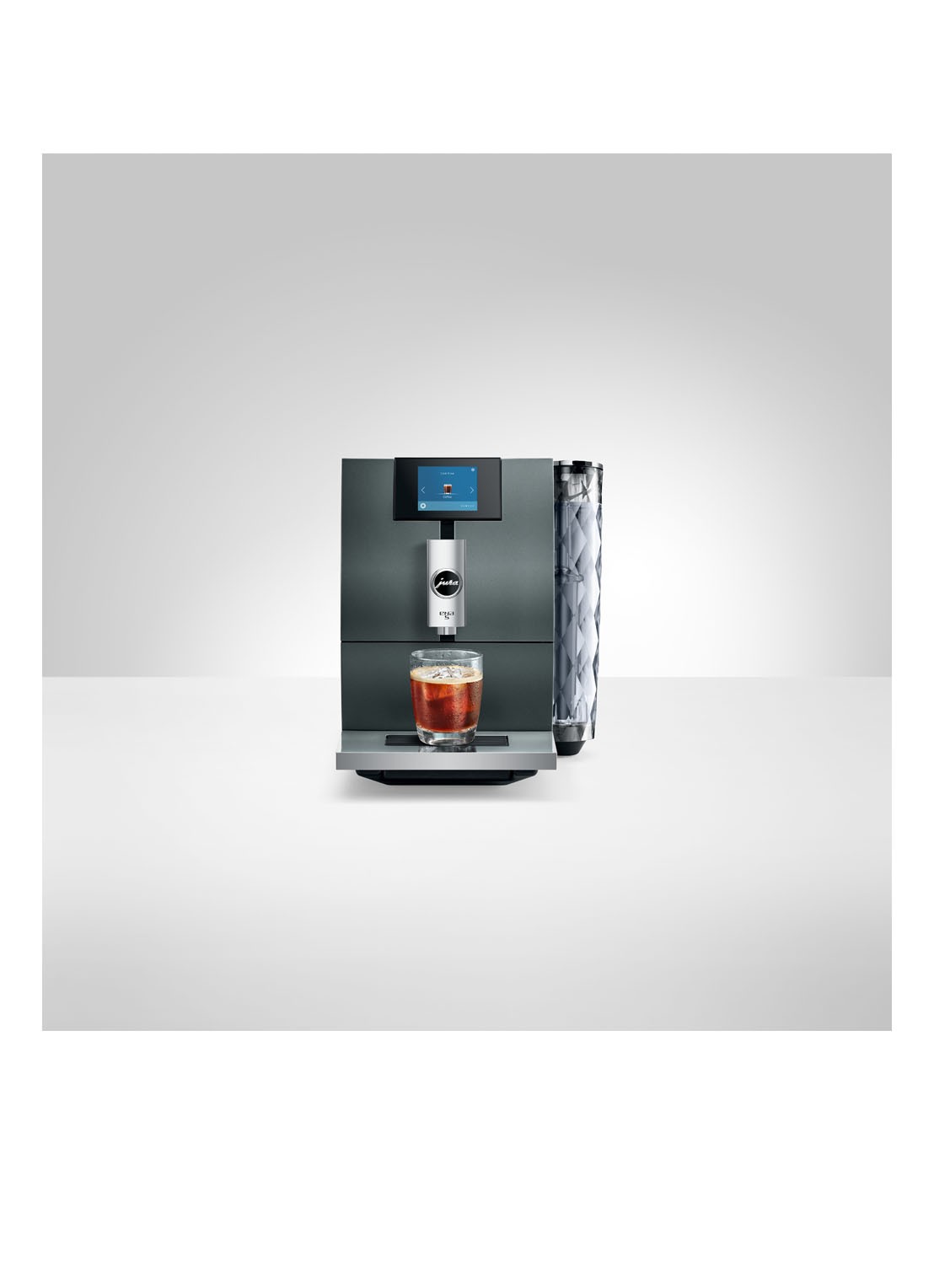 JURA ENA 5 Night Inox EA volautomatische koffiemachine - detail 4 antraciet