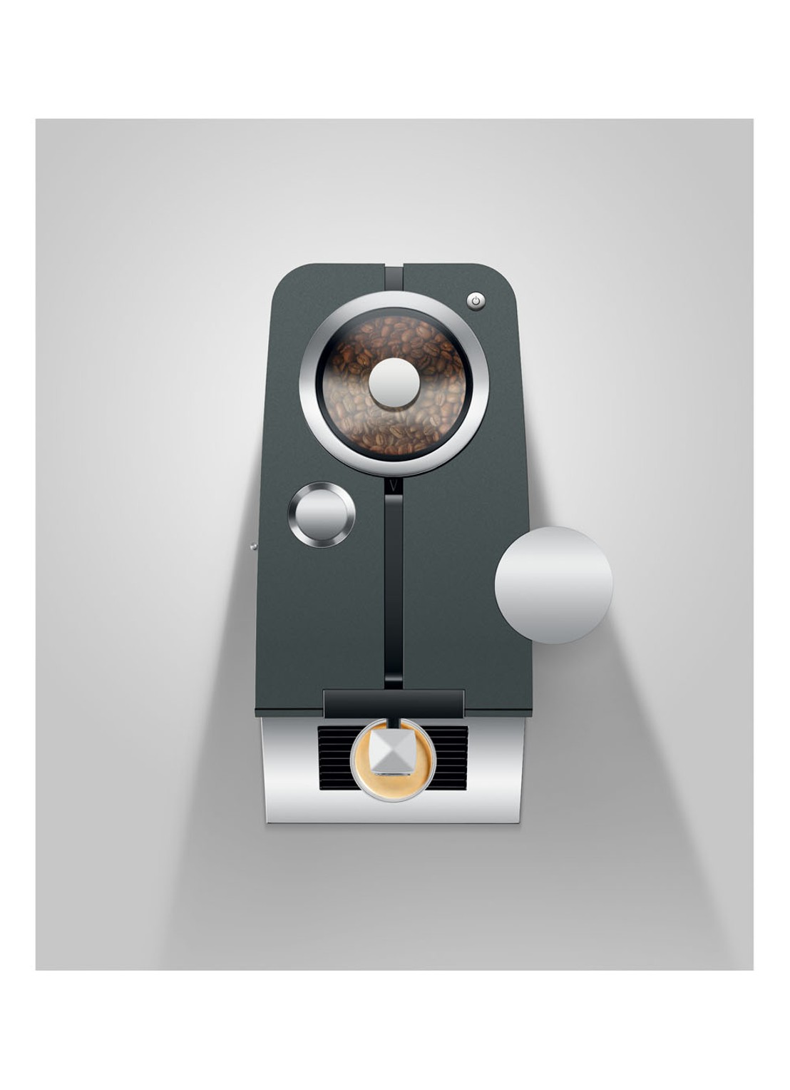JURA ENA 5 Night Inox EA volautomatische koffiemachine - detail 5 antraciet