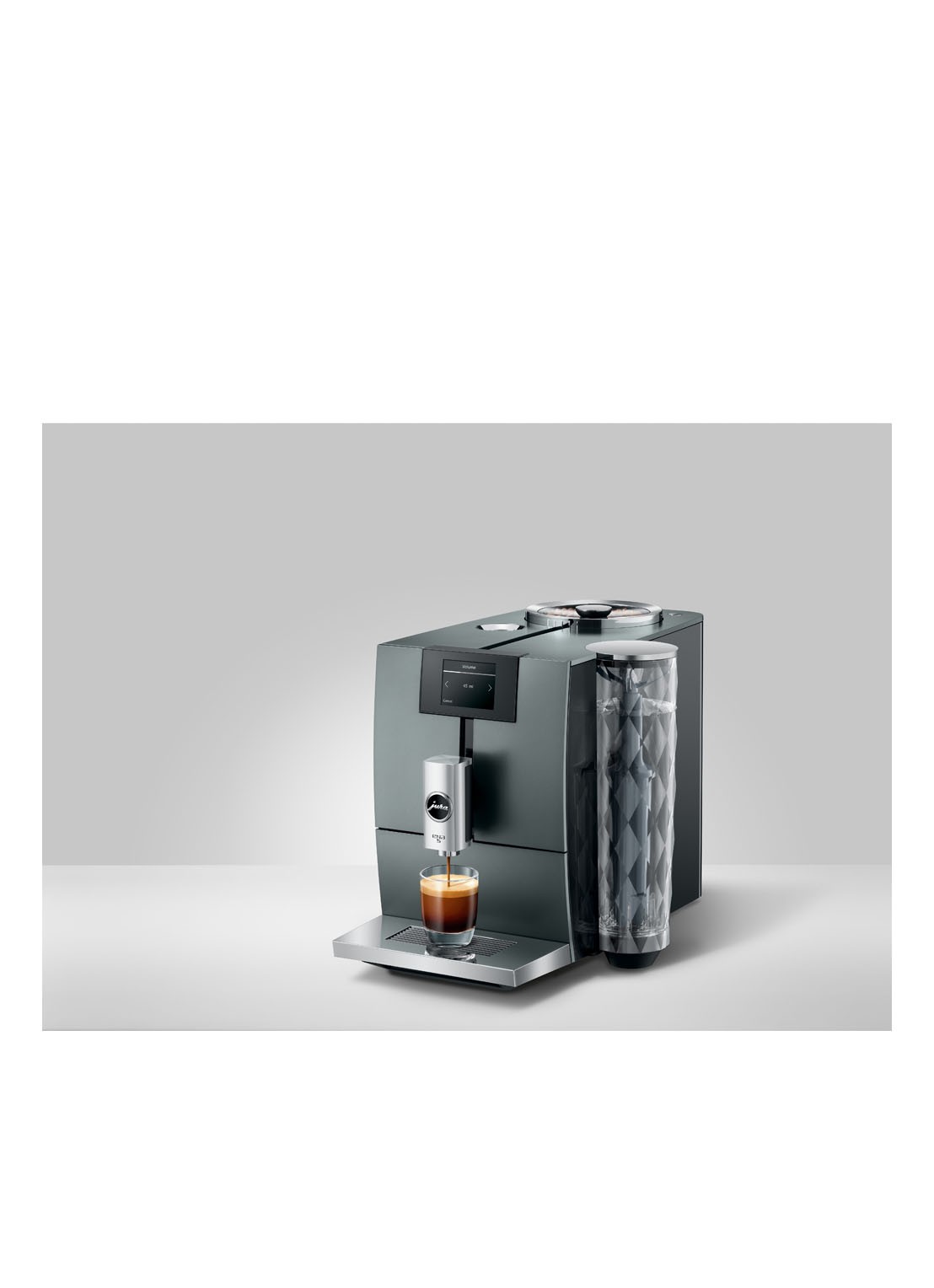 JURA ENA 5 Night Inox EA volautomatische koffiemachine - detail 6 antraciet