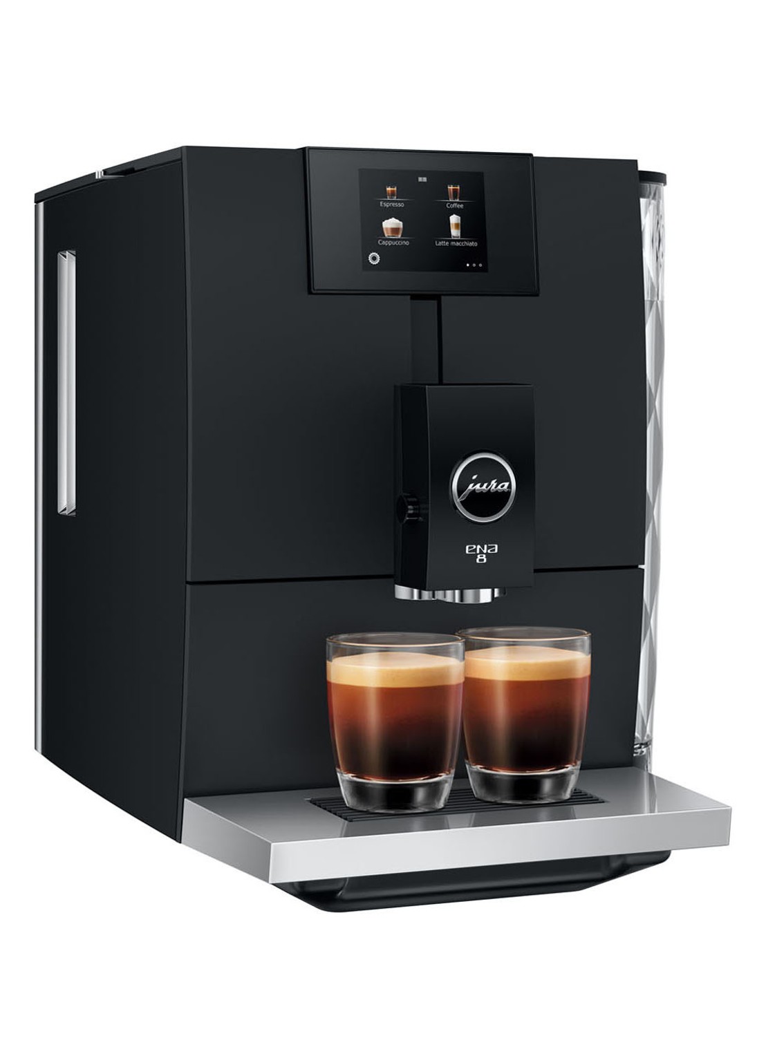 JURA ENA 8 Touch Metropolitan Black (EC) volautomatische koffiemachine  - detail 3 zwart