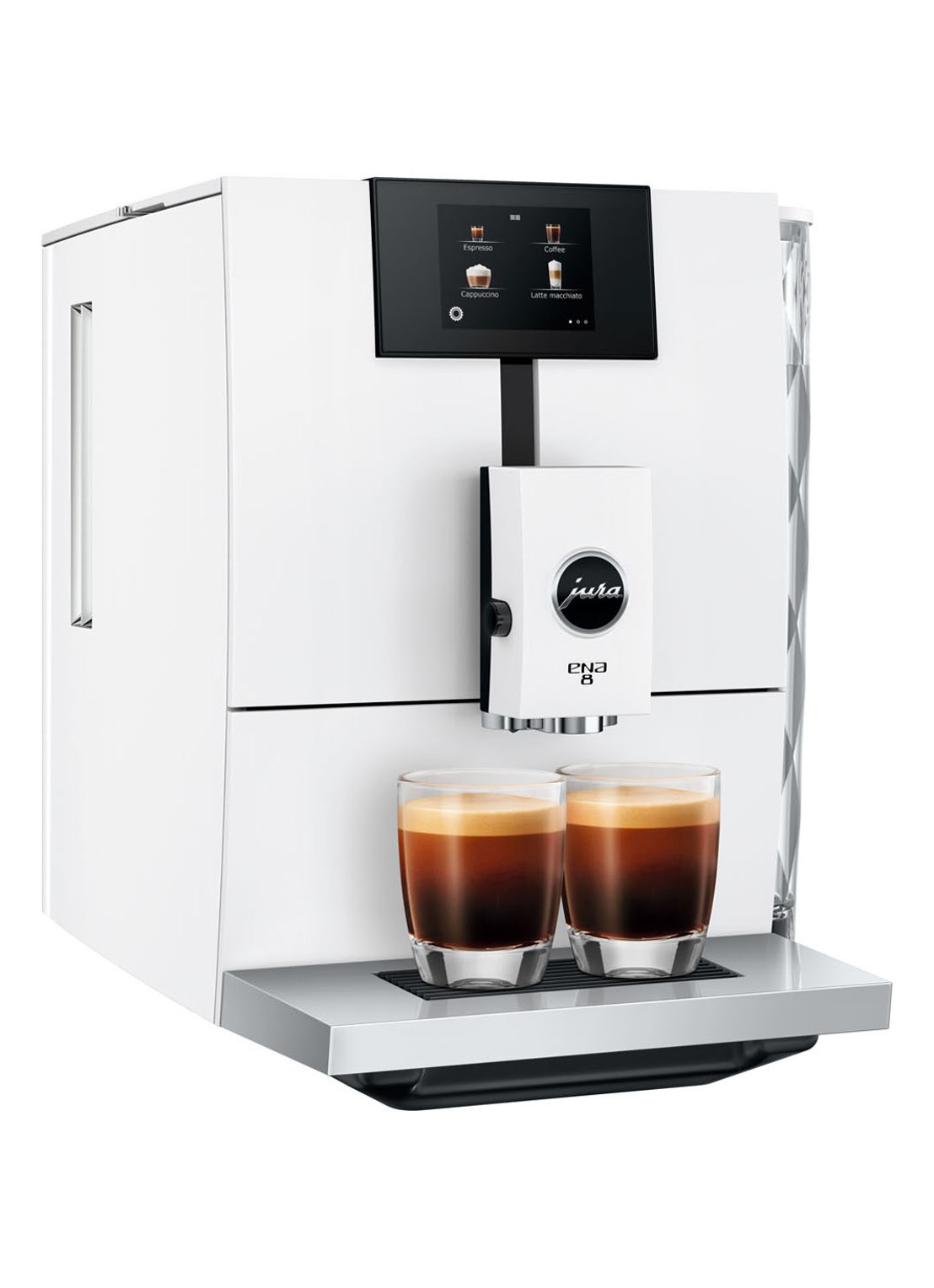 JURA ENA 8 Touch Nordic White (EC) volautomatische koffiemachine - detail 3 gebroken wit