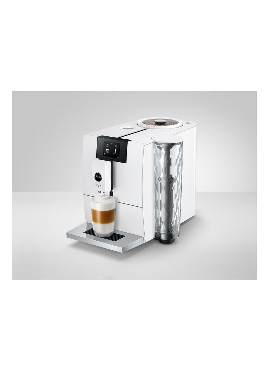 JURA ENA 8 Touch Nordic White (EC) volautomatische koffiemachine - detail 5 gebroken wit