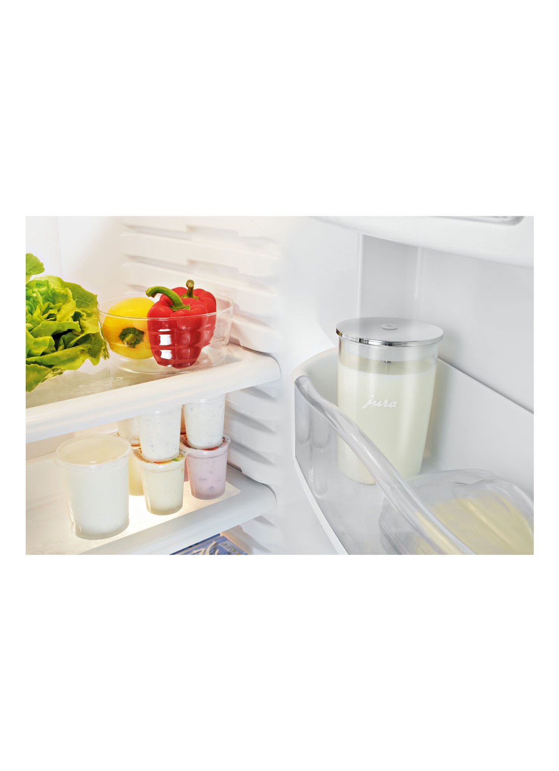 JURA Glazen melkhouder 0,5 liter - detail 3 wit
