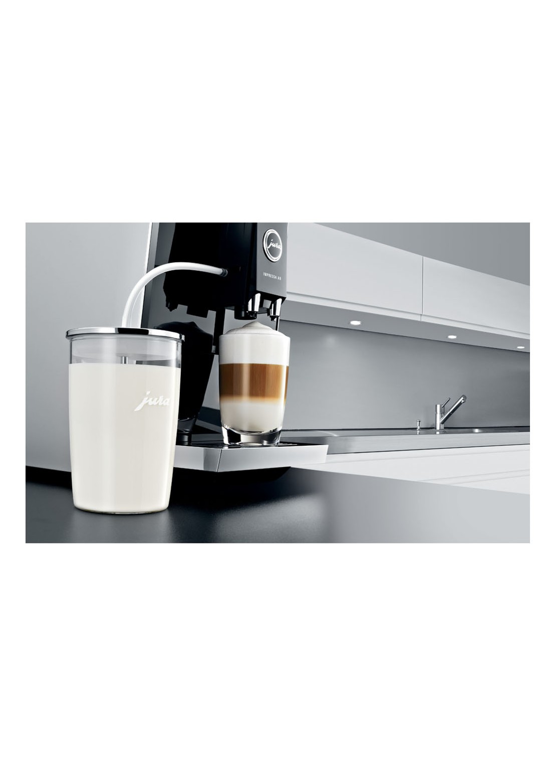 JURA Glazen melkhouder 0,5 liter - detail 5 wit