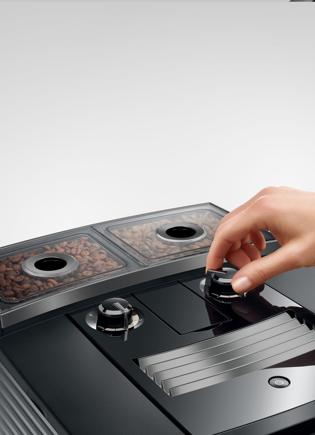 JURA J10 Twin volautomatische koffiemachine 15706 - detail 4 zwart