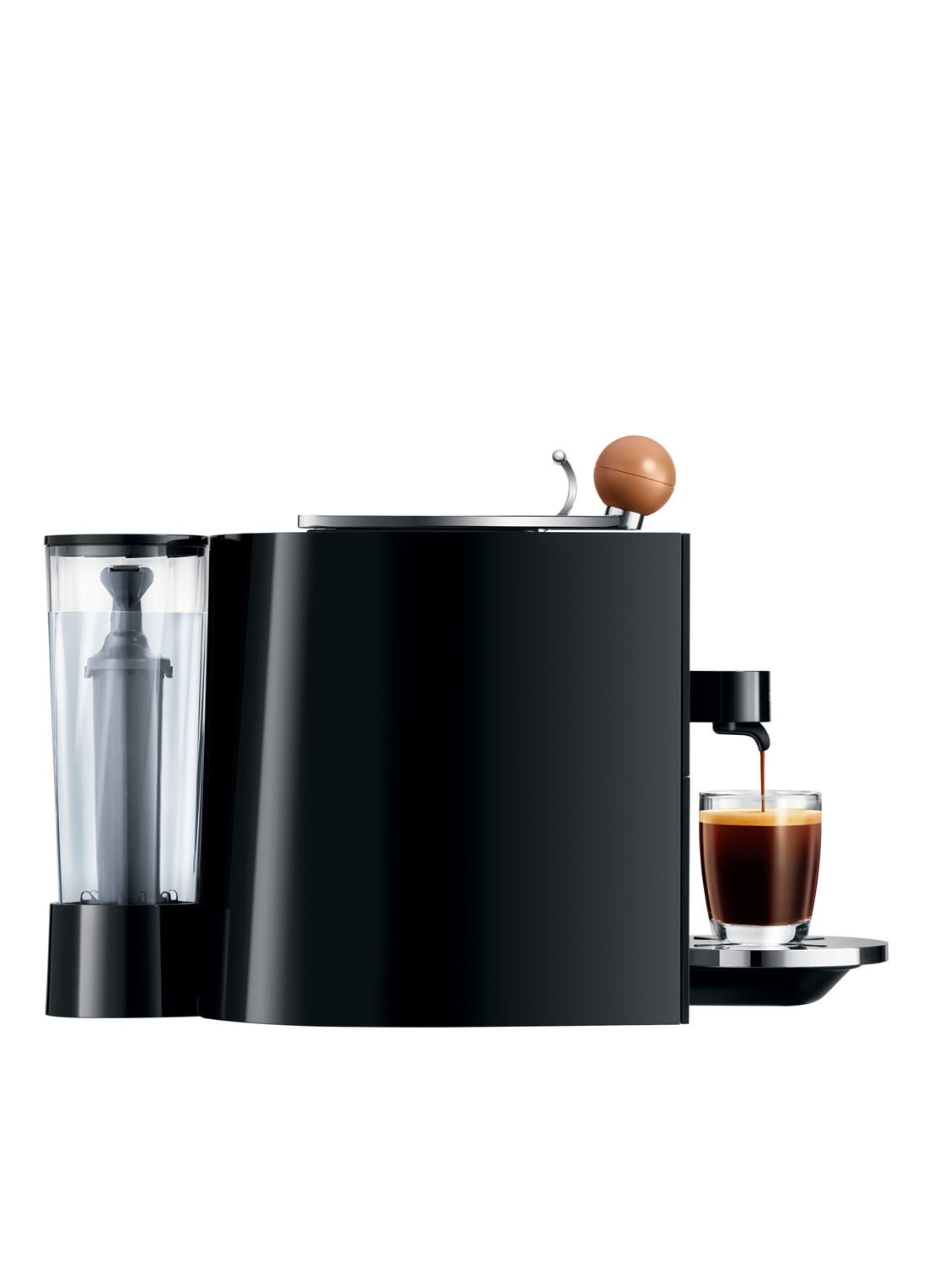 JURA ONO Coffee Black EA koffiemachine - detail 3 zwart