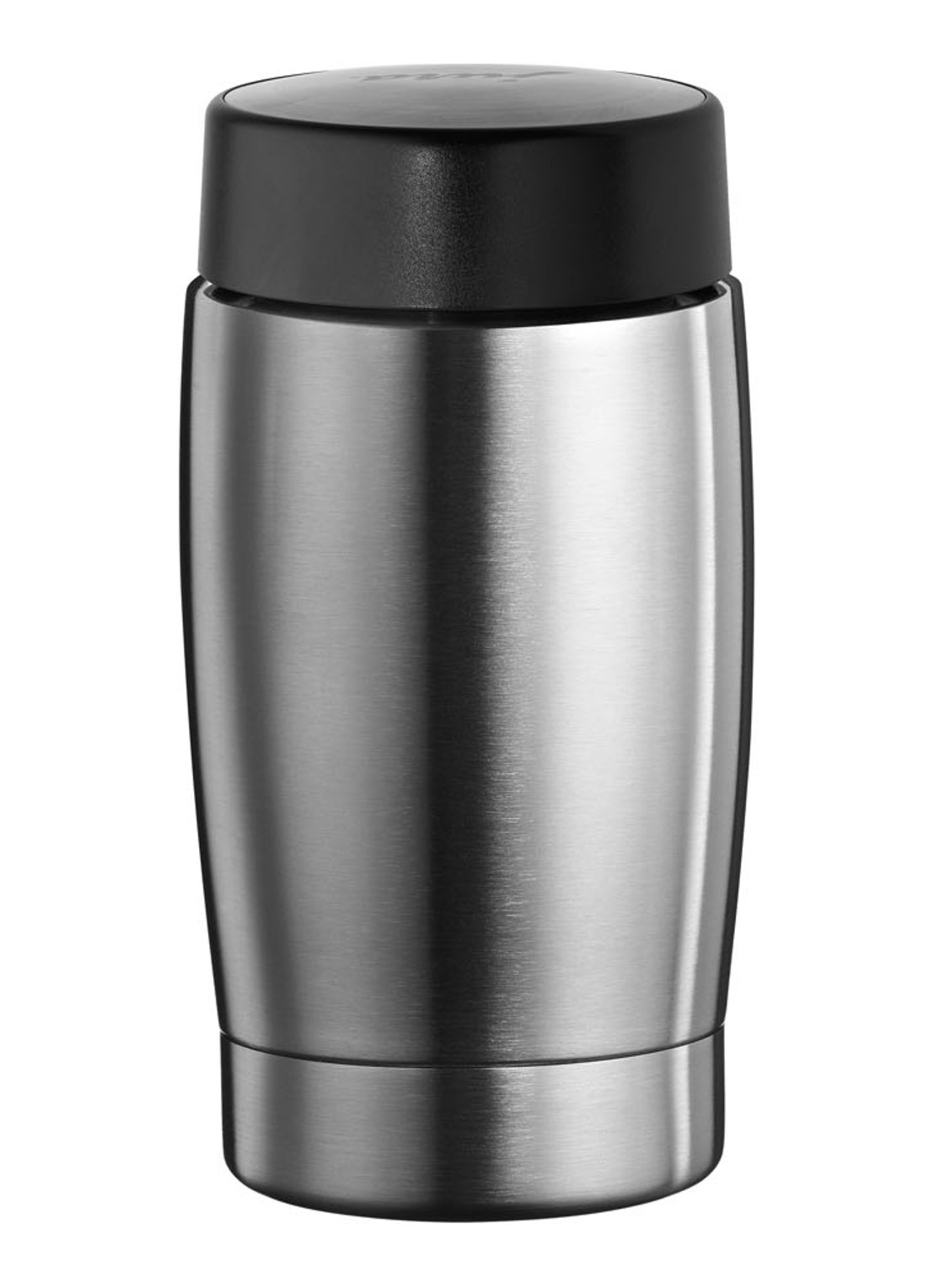 JURA Roestvrijstalen Isoleer-melkhouder 0,4 liter - voorkant zilver